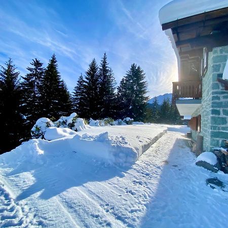 Chalet Wulli In Der Naehe Der Skianlagen Savognin Exterior foto